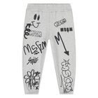 Younger Boys Grey Logo Tracksuit, 1, hi-res