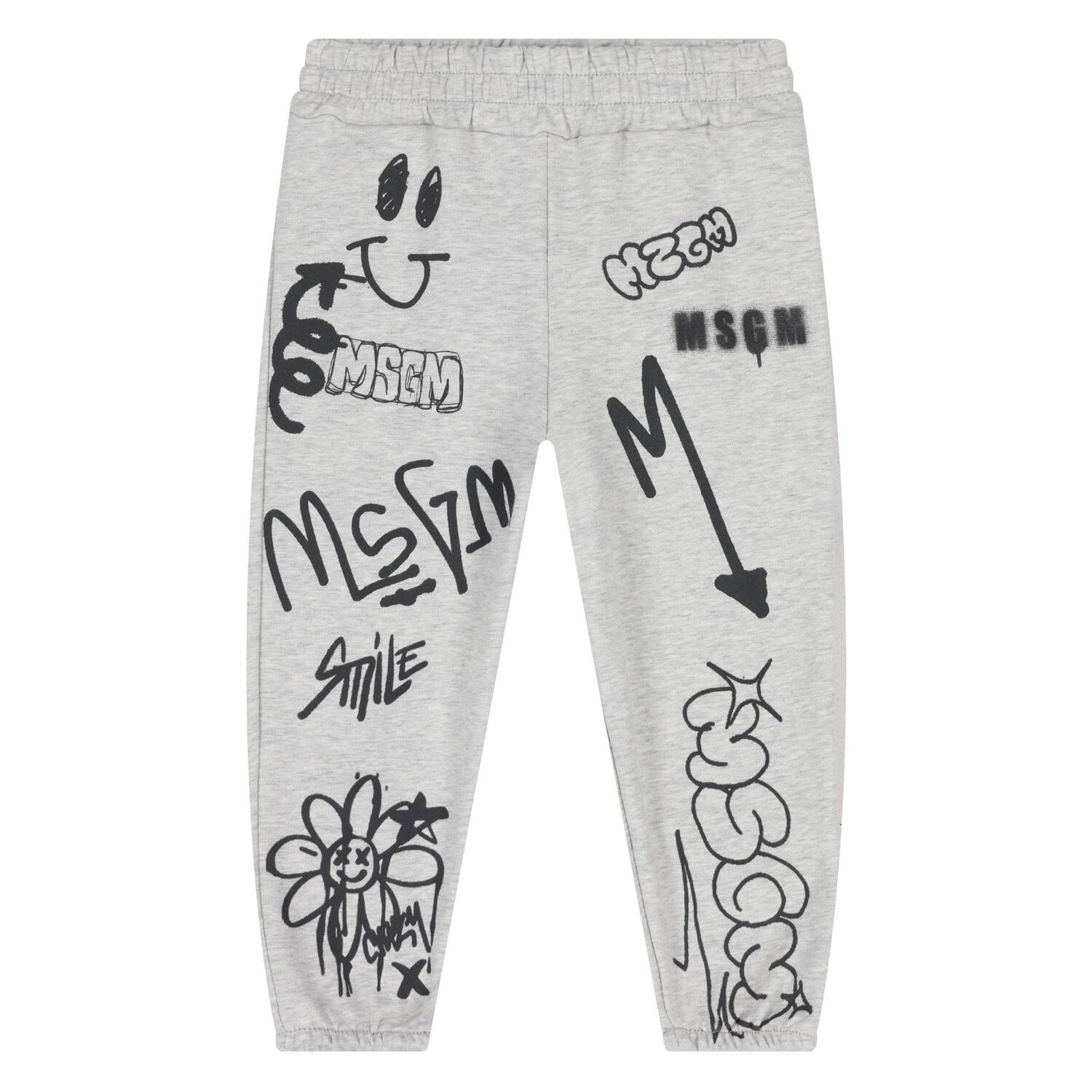 Younger Boys Grey Logo Tracksuit, 1, hi-res