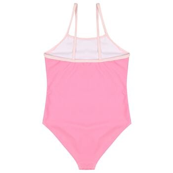 Girls Pink Hello Kitty Swimsuit