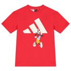 Boys Red & Black Disney Shorts Set, 1, hi-res