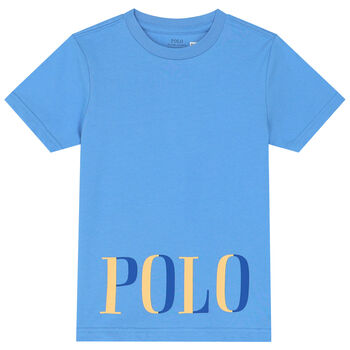 Boys Blue Logo T-Shirt