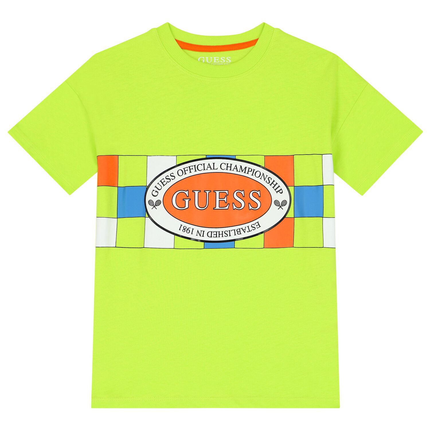 Boys Green Logo T-Shirt, 2, hi-res