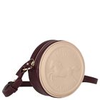 Girls Beige Horse Medal Shoulder Bag ( 13cm ), 1, hi-res