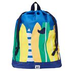 Boys Blue Surf Board Backpack, 1, hi-res