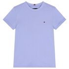 Boys Purple Logo T-Shirt, 1, hi-res