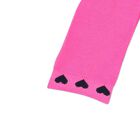 Girls Pink Hearts Tights, 2, hi-res