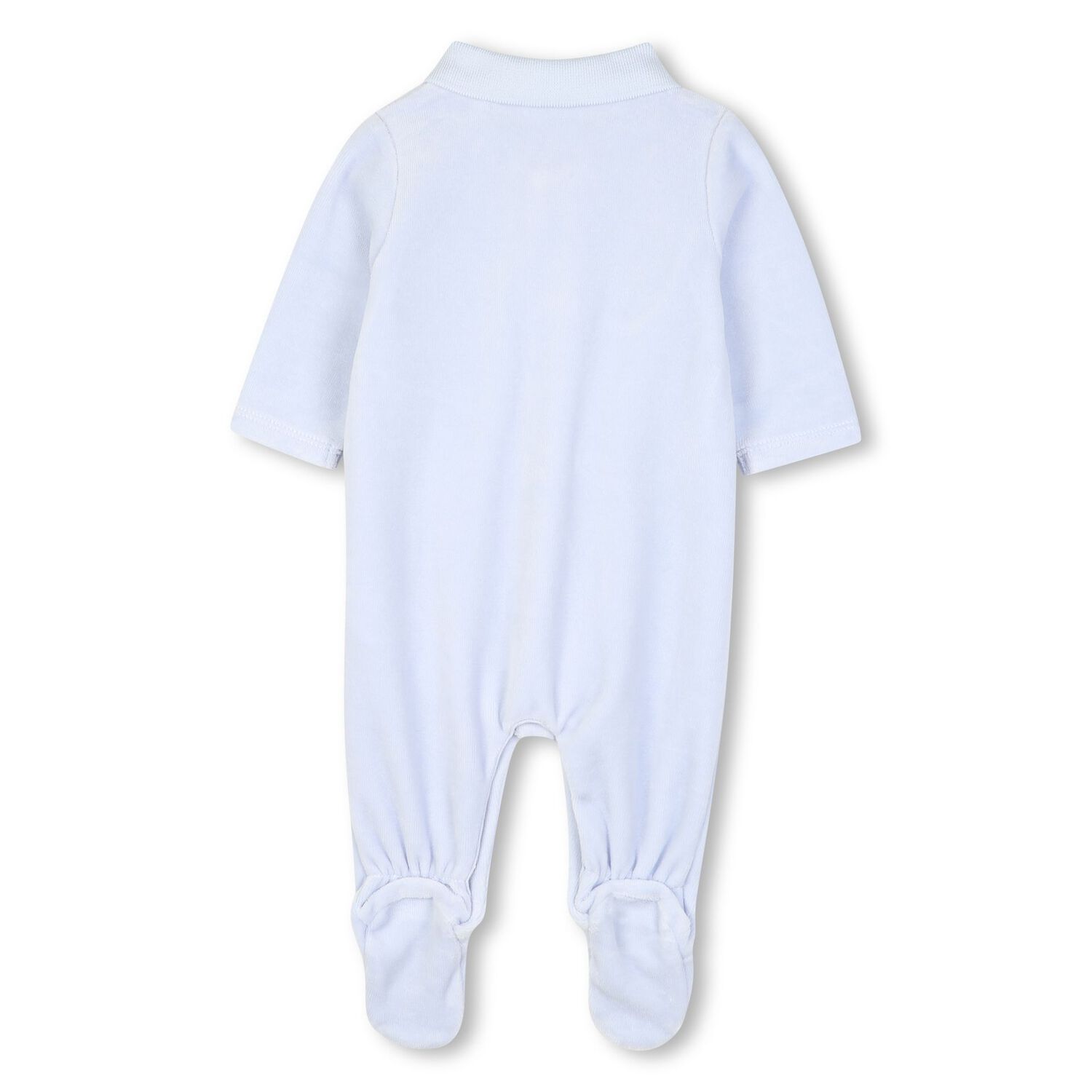 Baby Boys Blue Logo Babygrow, 1, hi-res