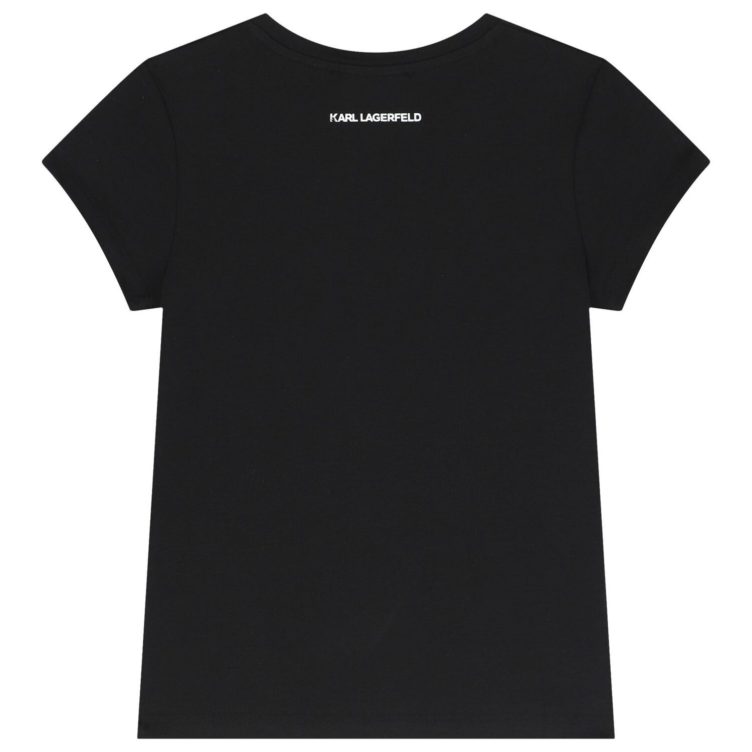 Girls White Logo T-Shirt, 2, hi-res