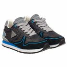 Boys black & Blue Trainers, 1, hi-res