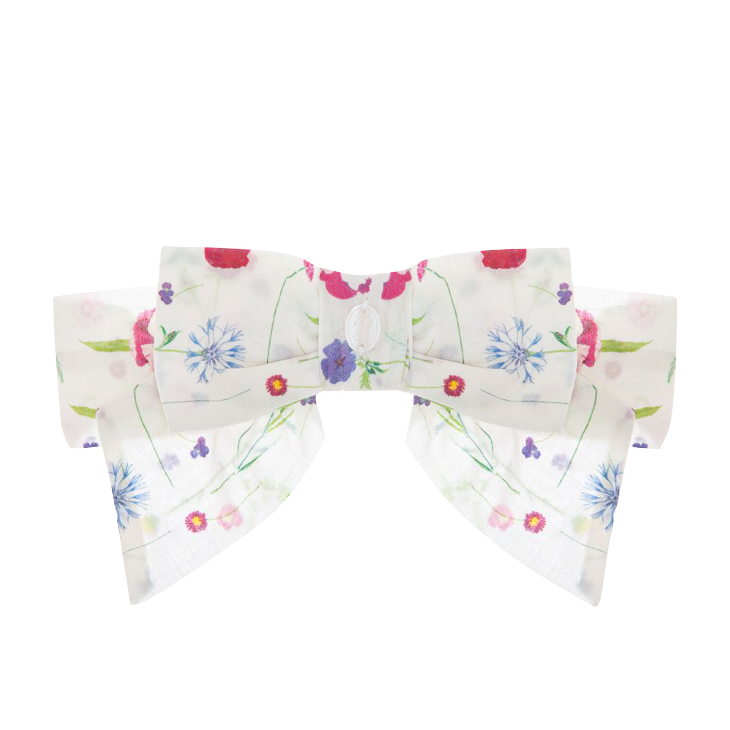 Baby Girls Ivory Liberty Print Headband, 1, hi-res image number null