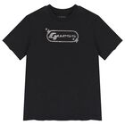 Boys Black Logo T-Shirt, 1, hi-res