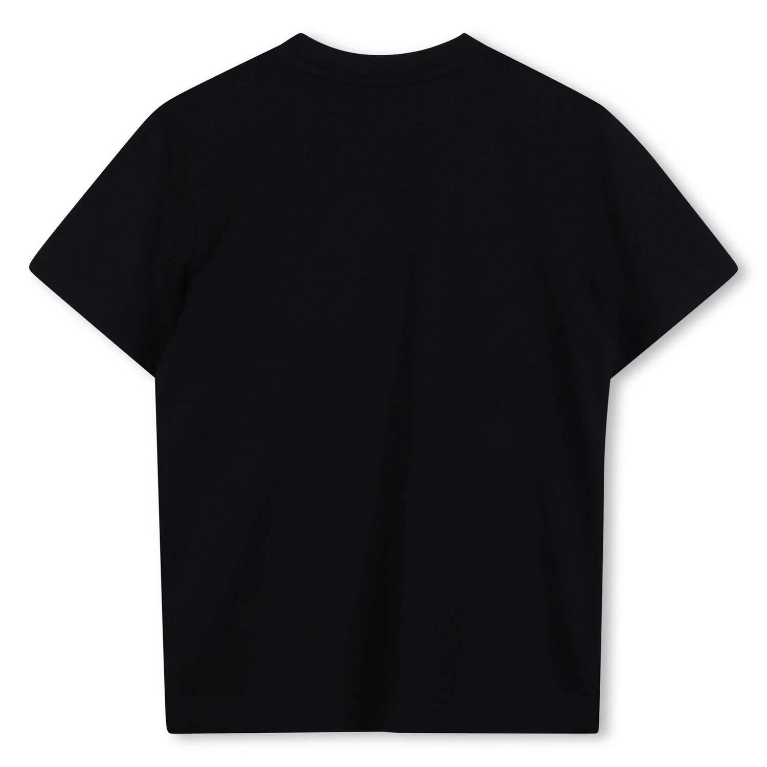 Boys Black Logo T-Shirt, 1, hi-res