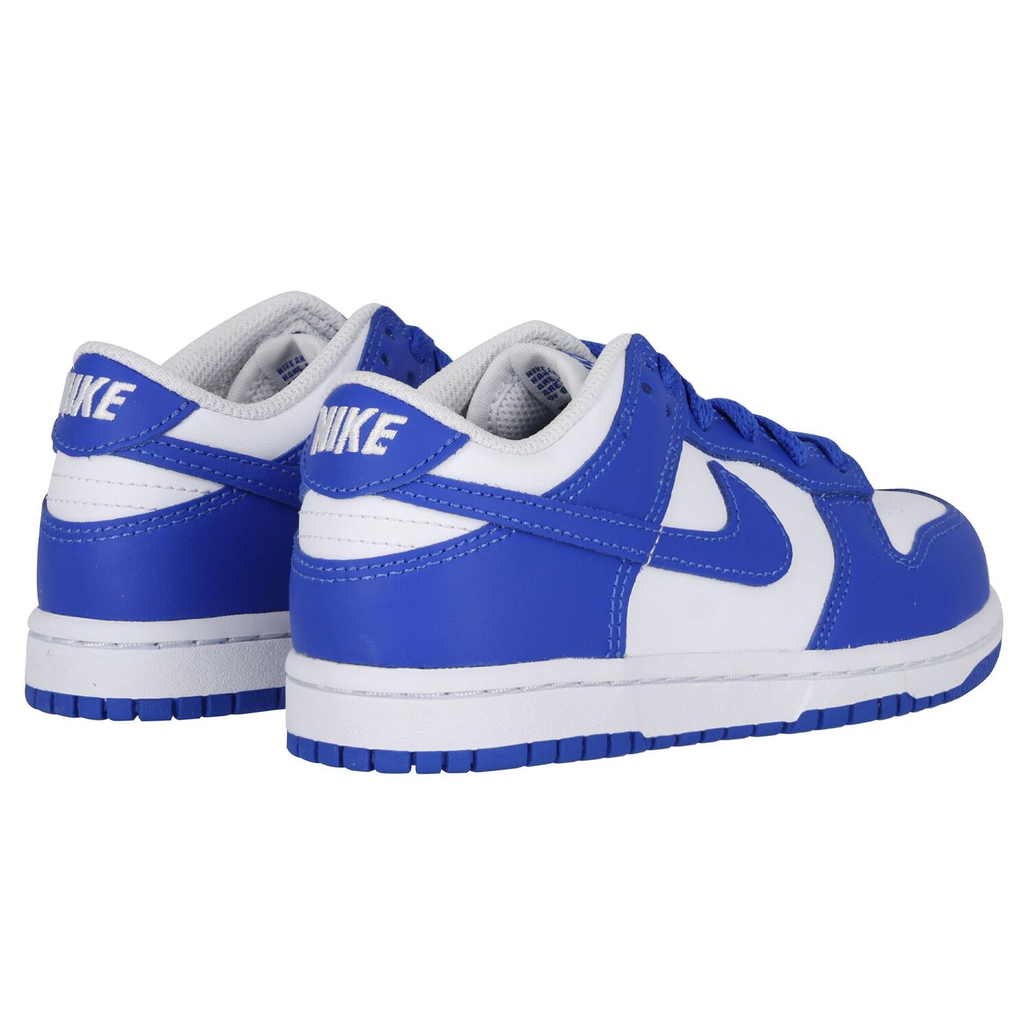 Blue & White Dunk Low Trainers, 3, hi-res