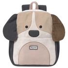 Younger Black, Beige & Ivory Dog Backpack, 1, hi-res