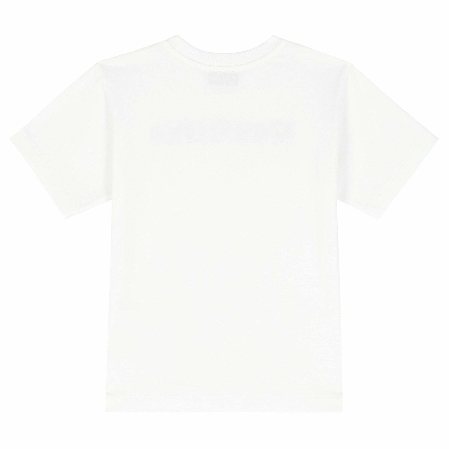 White Cotton Logo T-Shirt, 4, hi-res image number null