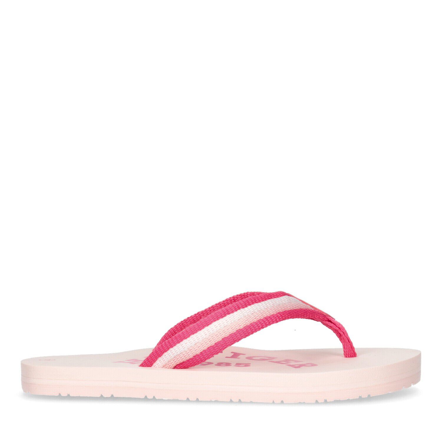 Girls Pink Logo Flip Flops, 1, hi-res image number null