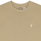 Boys Beige Logo T-Shirt, 2, hi-res
