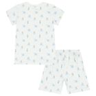 Boys White Cute Mouse Pyjamas, 1, hi-res