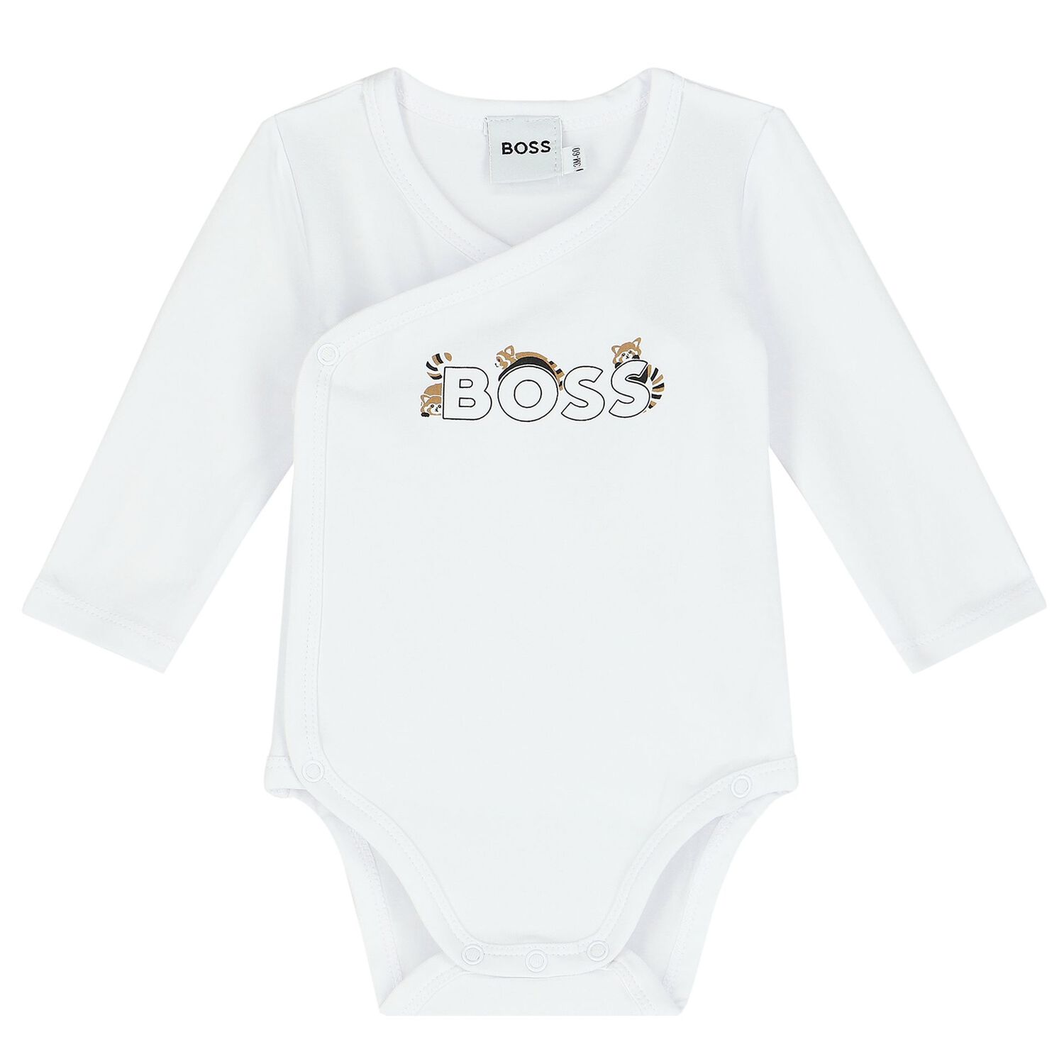 White Logo Baby Gift Set, 1, hi-res image number null