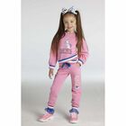 Girls Pink Logo Tracksuit, 1, hi-res