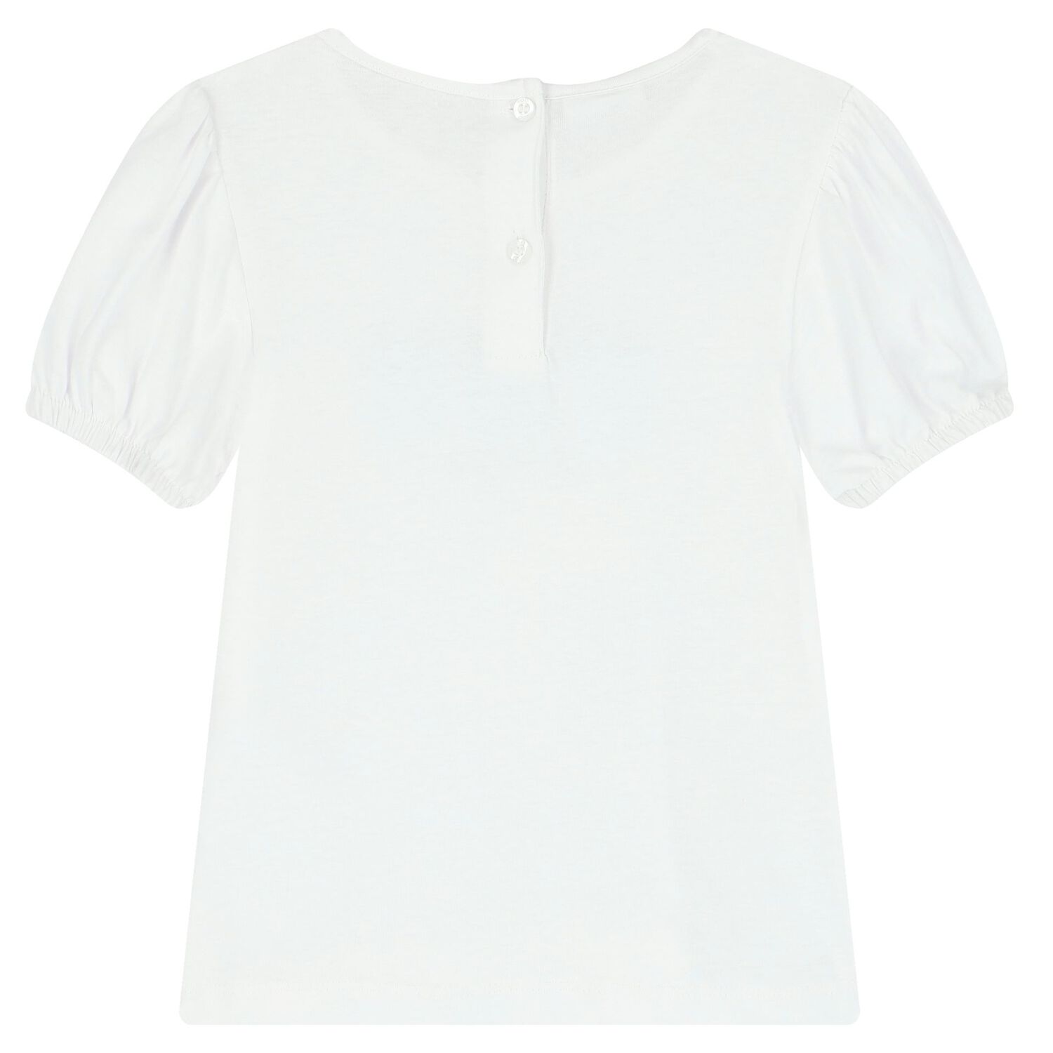 Girls White T-Shirt, 1, hi-res image number null