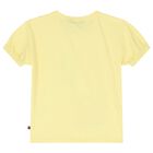 Girls Yellow Logo Bag T-Shirt, 1, hi-res