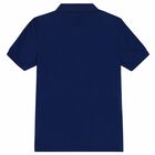 Boys Navy Logo Polo Shirt, 1, hi-res
