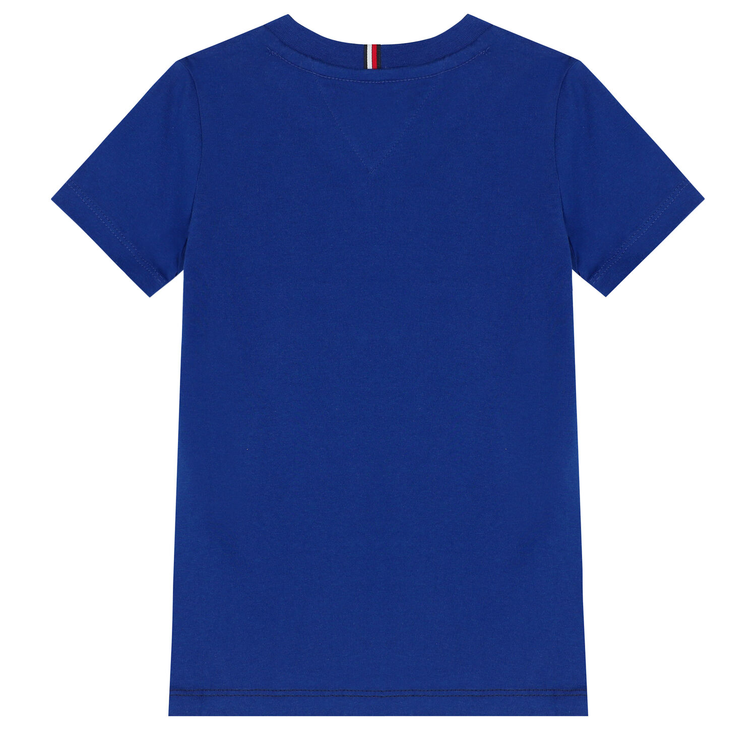 Boys Blue & Navy Logo T-Shirt, 1, hi-res