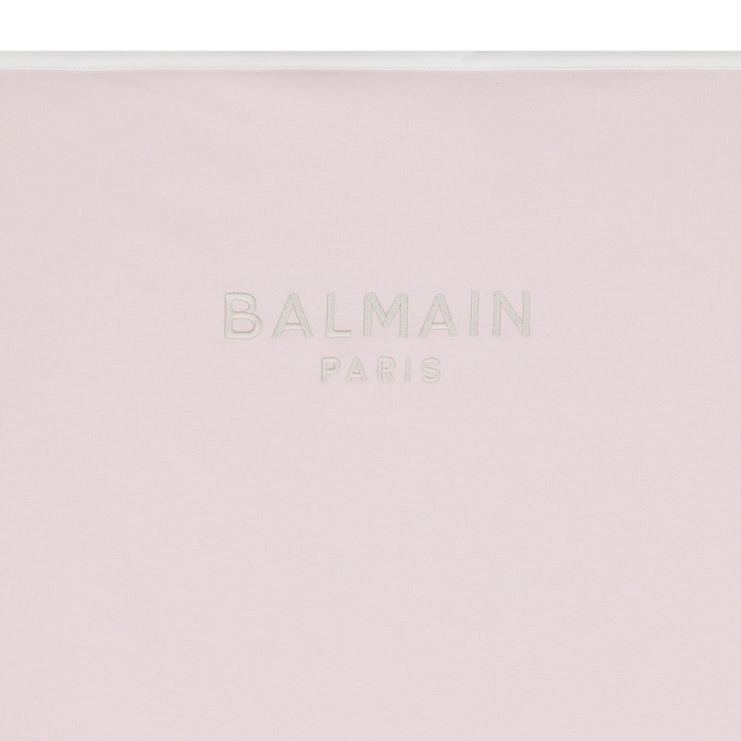 Baby Girls Pink & Gold Logo Blanket, 2, hi-res