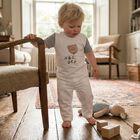 Younger Boys White Chino Trousers, 3, hi-res