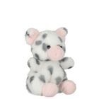 Girls Palm Pals White & Pink Spotted Piglet Soft Toy ( 13CM ), 1, hi-res
