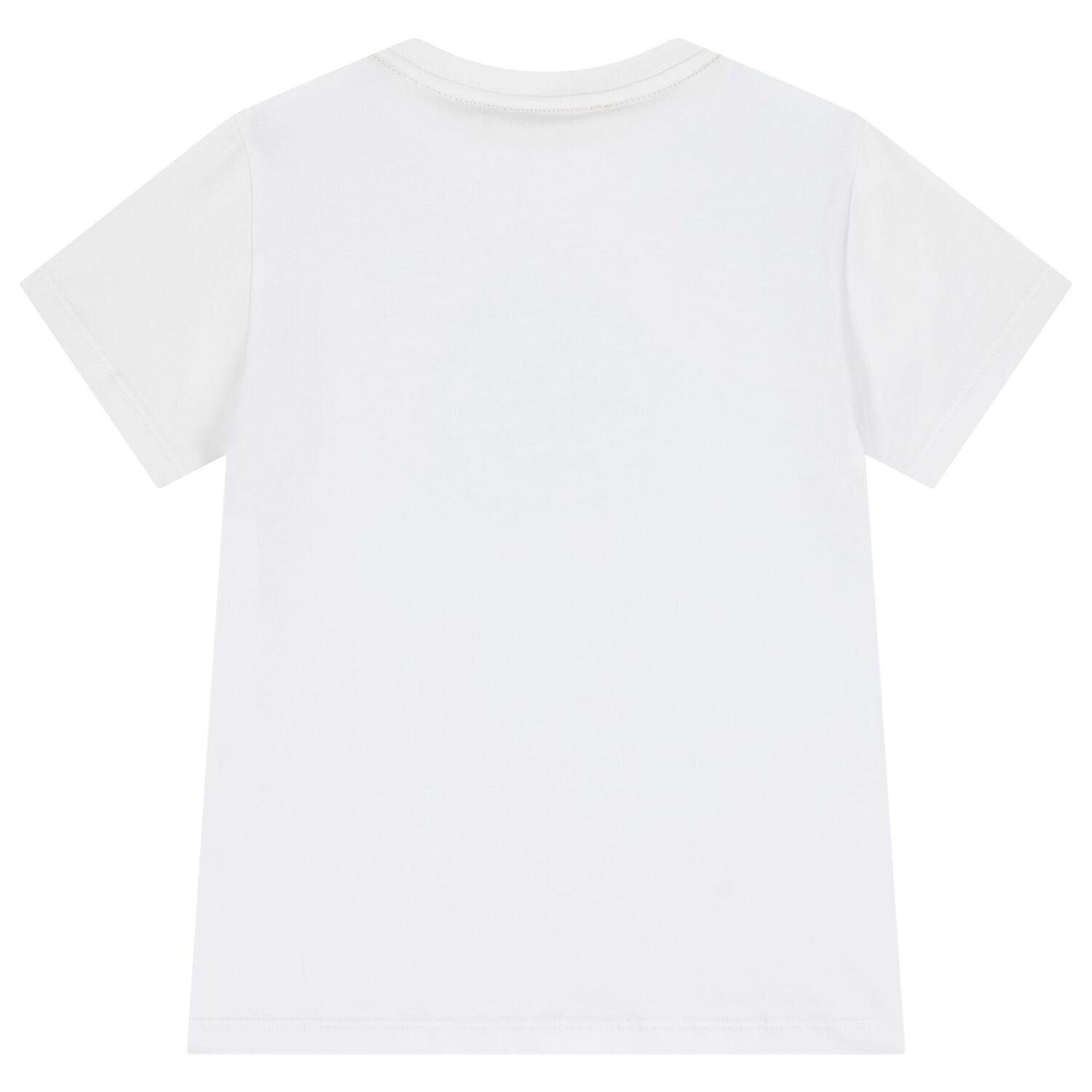 Boys White Geo Map Logo T-Shirt, 1, hi-res