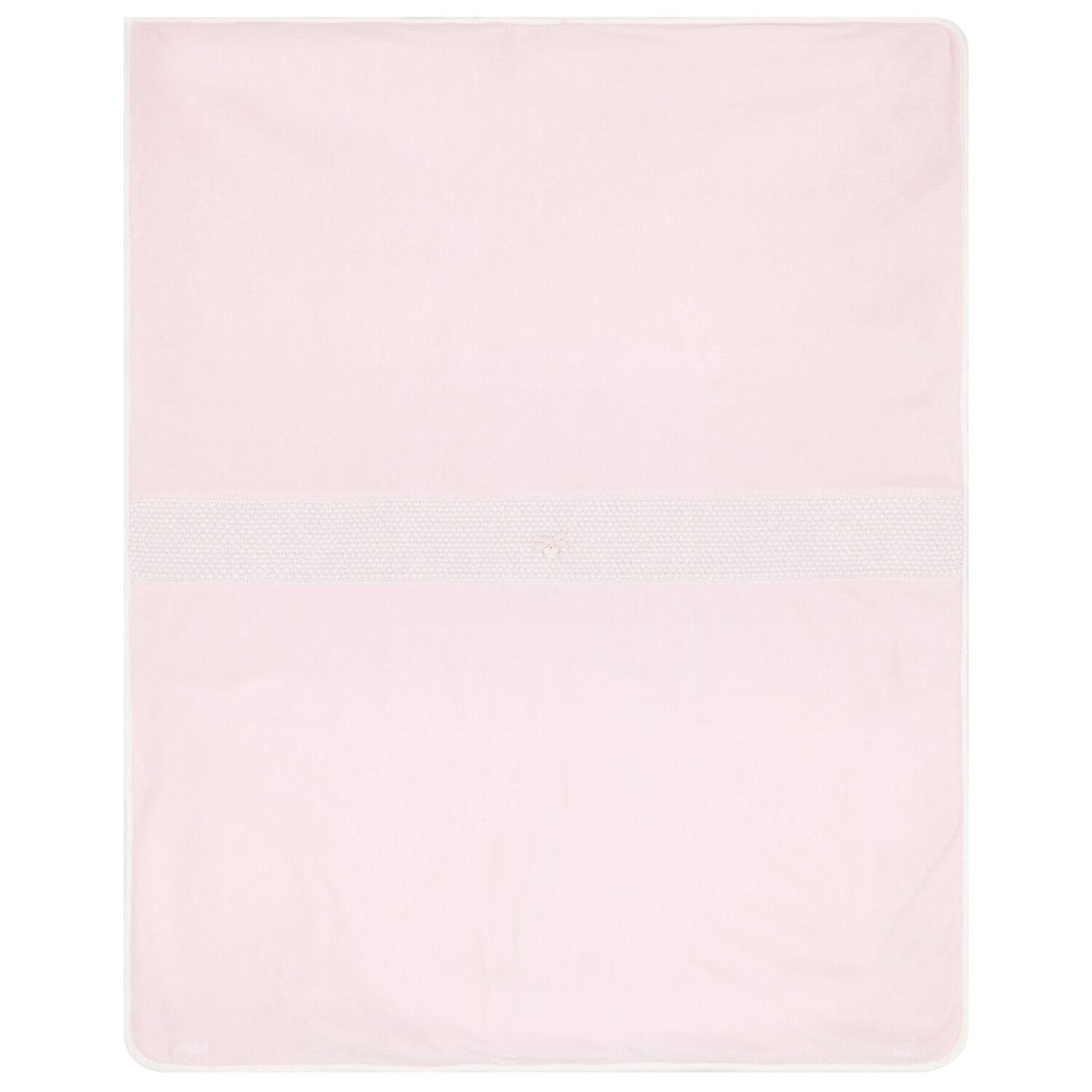 Baby Girls Pink Smocked Blanket, 1, hi-res