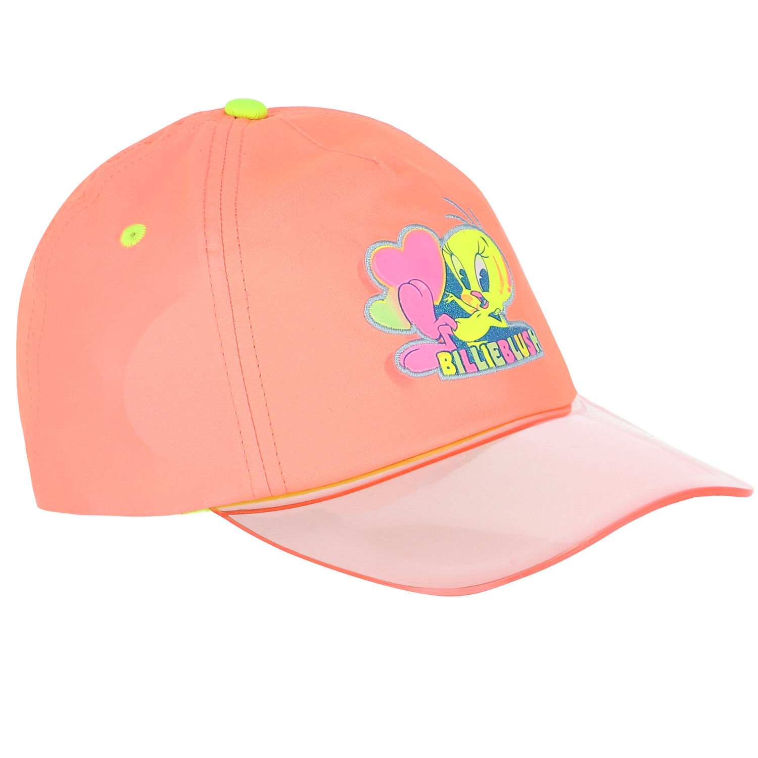 Girls Coral Tweety Bird Cap, 1, hi-res