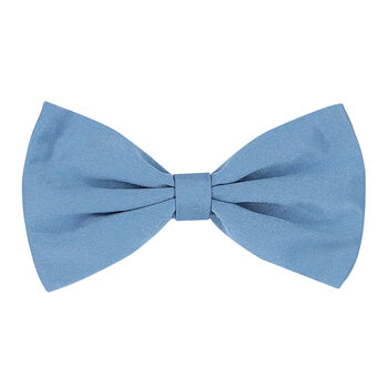 Girls Blue Bow Hairclip