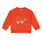 Younger Boys Orange & Blue Tracksuit, 1, hi-res