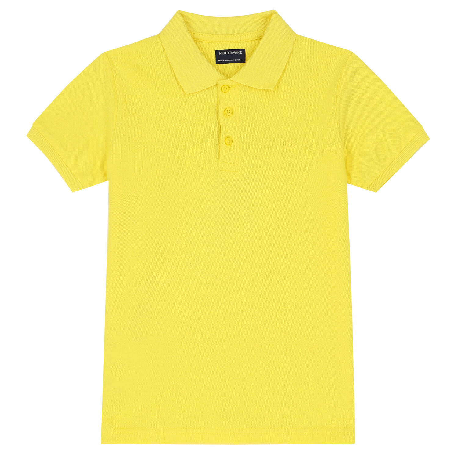 Boys Yellow Logo Polo Shirt, 2, hi-res
