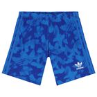 Blue Trefoil Logo Shorts Set, 1, hi-res