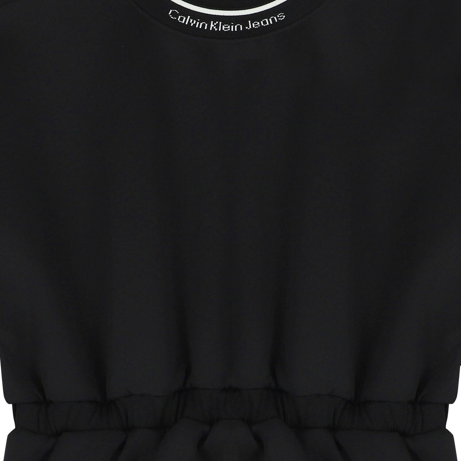 Girls Black Logo Dress, 1, hi-res image number null