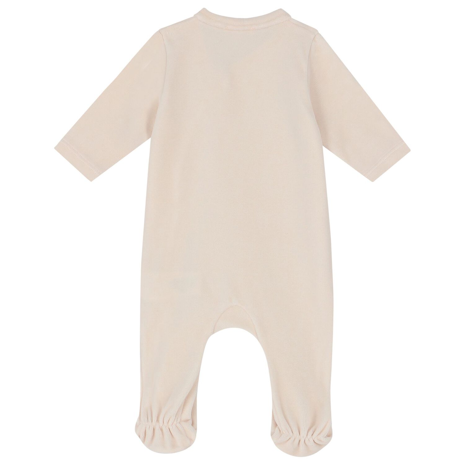 Baby Girls Pink & Ivory Logo Babygrows ( 2-Pack ), 1, hi-res