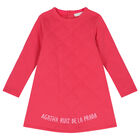 Girls Pink Logo Dress Set, 1, hi-res