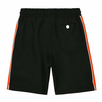 Boys Black Logo Shorts