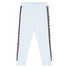 Younger Boys Blue Logo Tracksuit Set, 1, hi-res