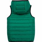 Boys Black Reversible Gilet, 1, hi-res