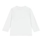Baby Boys Beige & White Logo Tracksuit Gift Set, 1, hi-res
