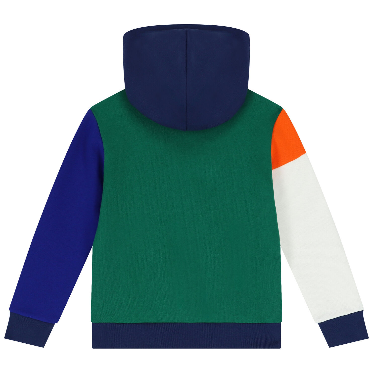 Boys Multi-Coloured Logo Hooded Top, 1, hi-res