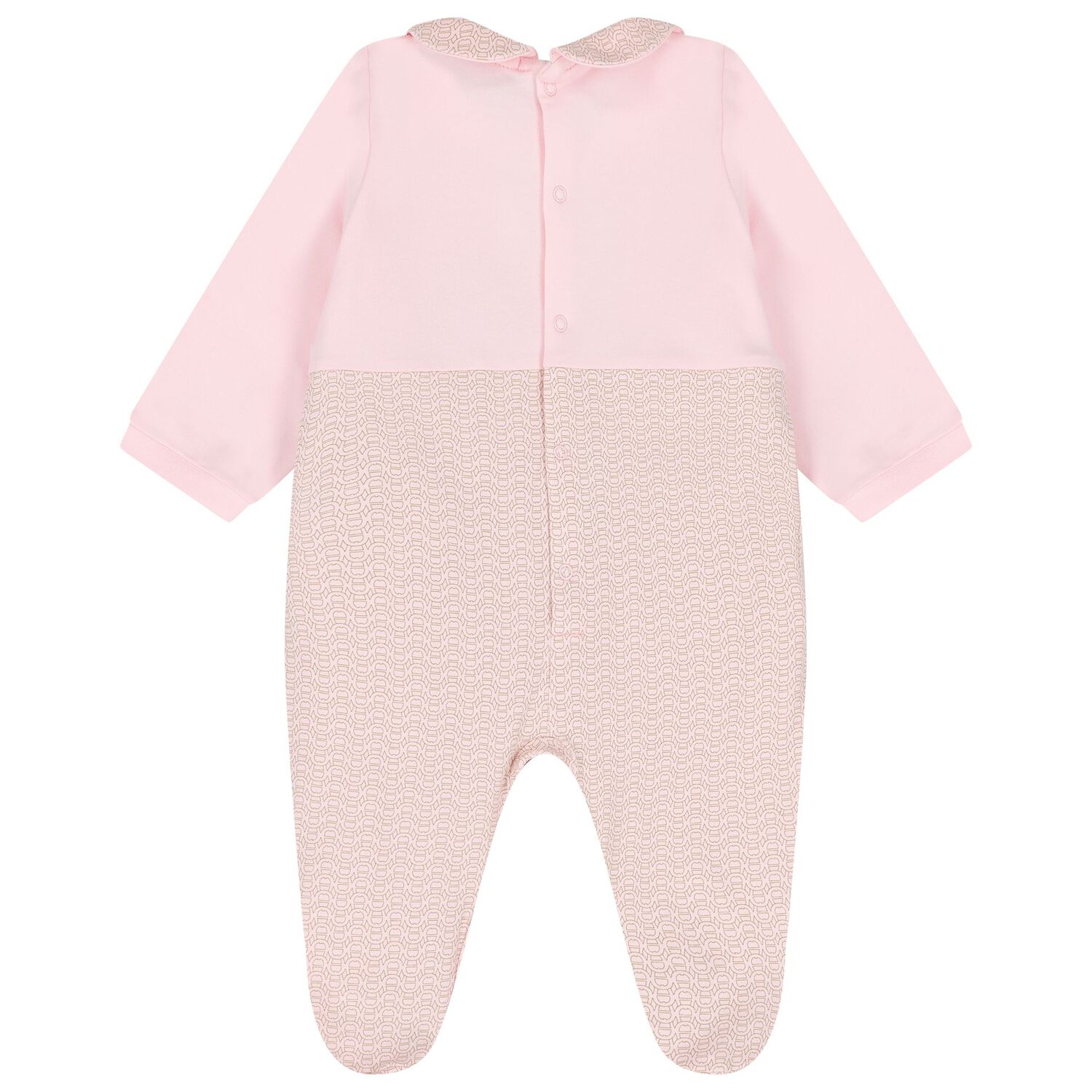 Baby Girls Pink & Gold Logo Babygrow Gift Set, 1, hi-res