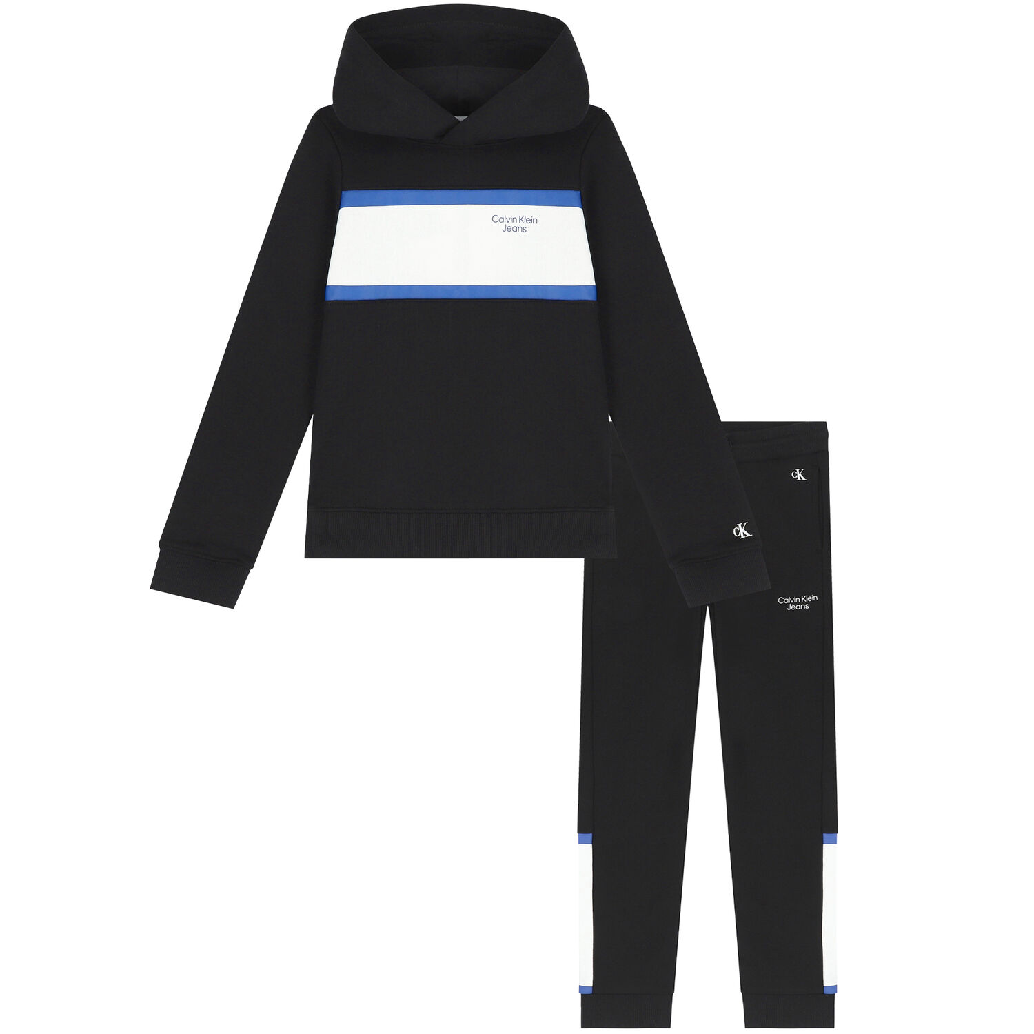 Boys Black Logo Tracksuit, 1, hi-res image number null