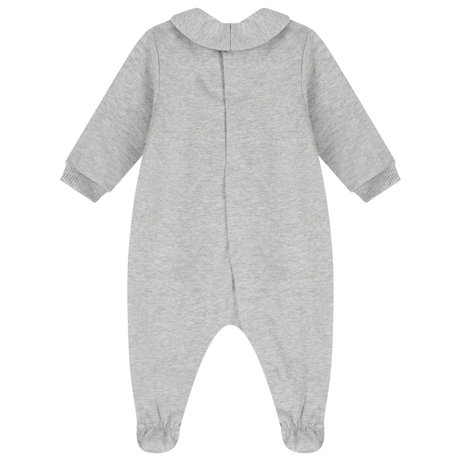 Grey Teddy Bear Logo Babygrow Gift Set, 5, hi-res