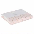 Baby Girls Pink Logo Blanket, 3, hi-res